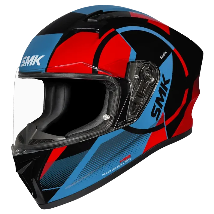SMK Stellar Faro GL236 With Extended Visor Graphics Full Face Helmet