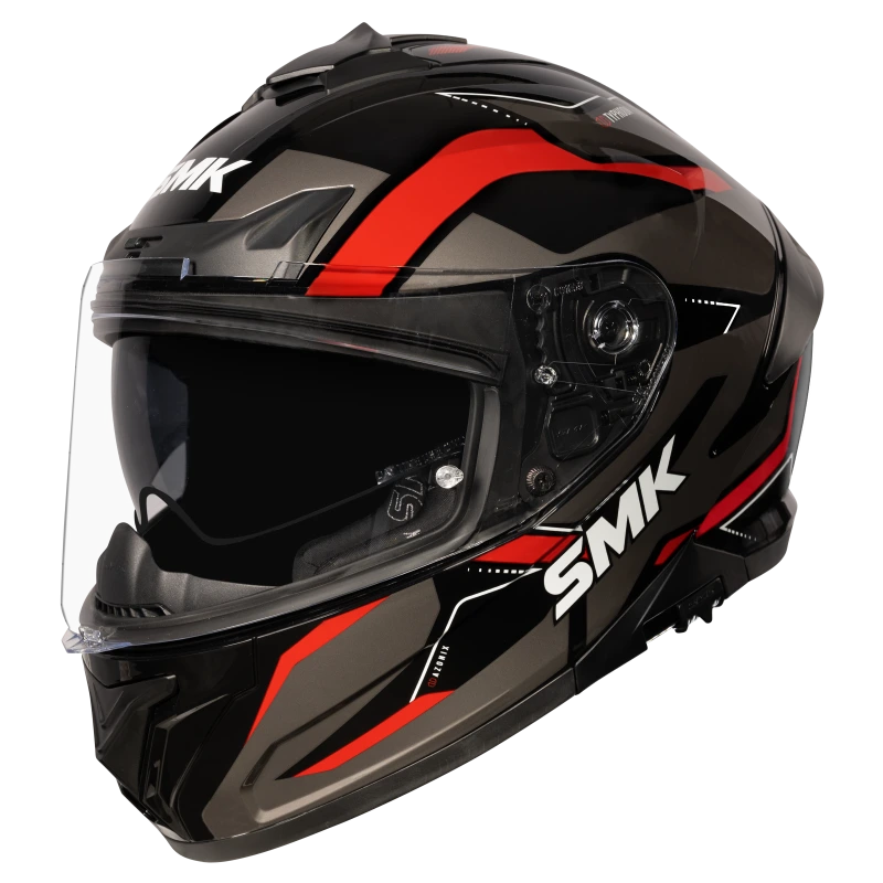 SMK Typhoon Azonix GL263 Glossy Full Face Helmet