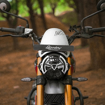 Triumph Scrambler 400X Zephyr Visor Silver – Legundary Customs