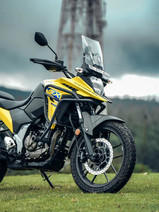 V Strom Adrinex Crashguard With Slider – Legundary Customs