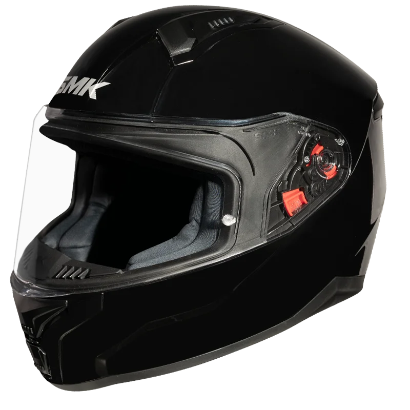 SMK Bionic Adult Black GL200 Full Face Helmet