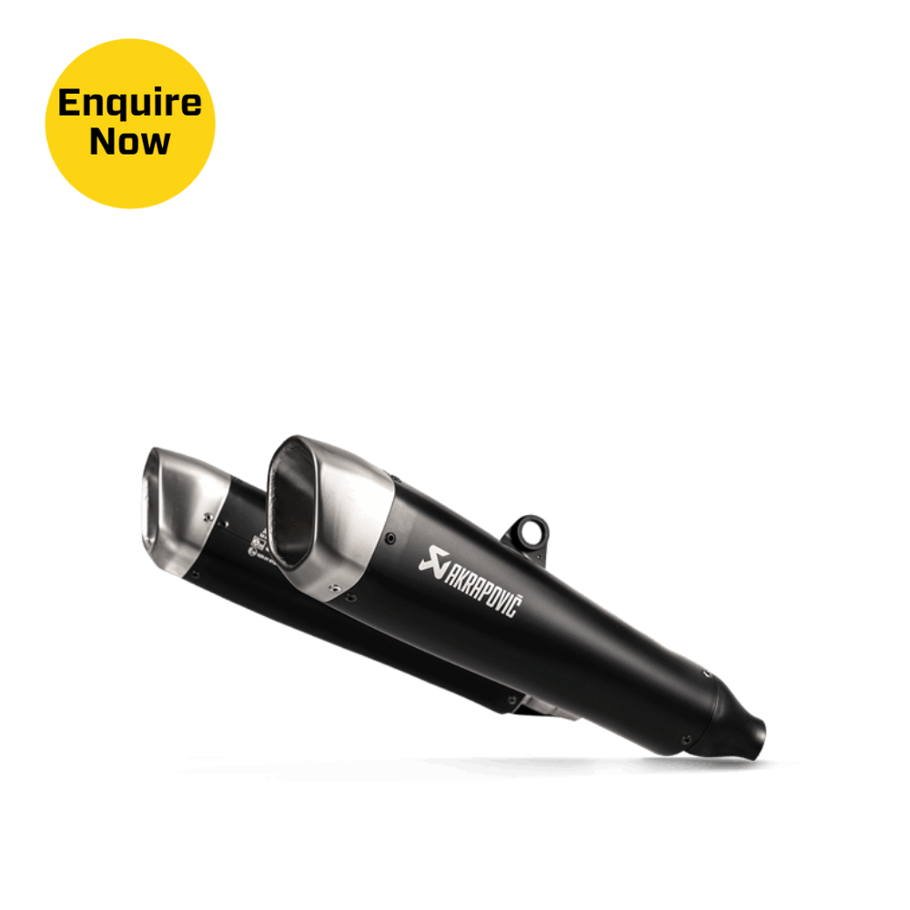 Akrapovic Slip On Line Titanium Exhaust for Triumph Speed Twin