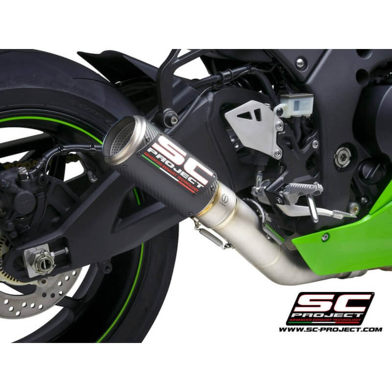 SC Project CR T Carbon Exhaust Kawasaki Ninja ZX 10R,RR (2021 24)