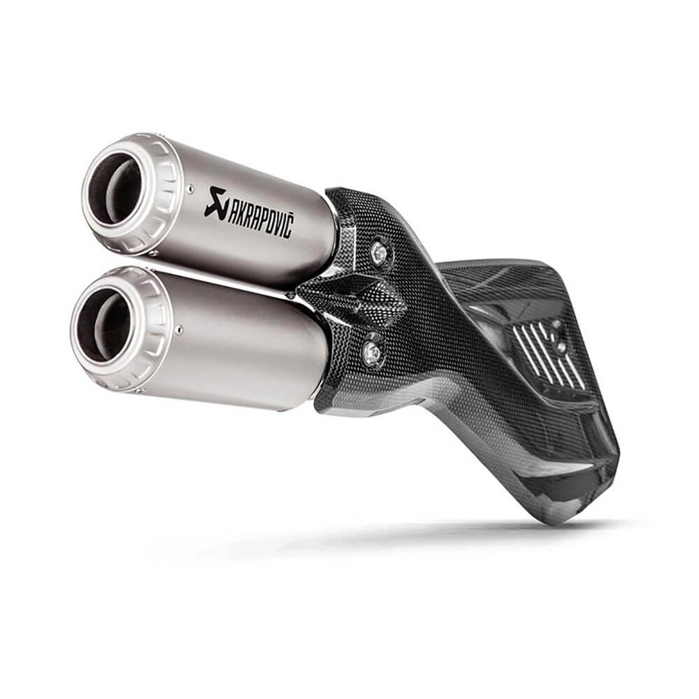 Akrapovic Titanium Slip On Exhaust For Ducati Multistrada 950 1200 Enduro