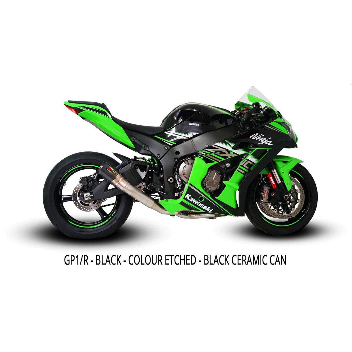 Austin Racing Gp1 R & Gp2 R & V3 De Cat Exhaust System For Kawasaki Zx 10R