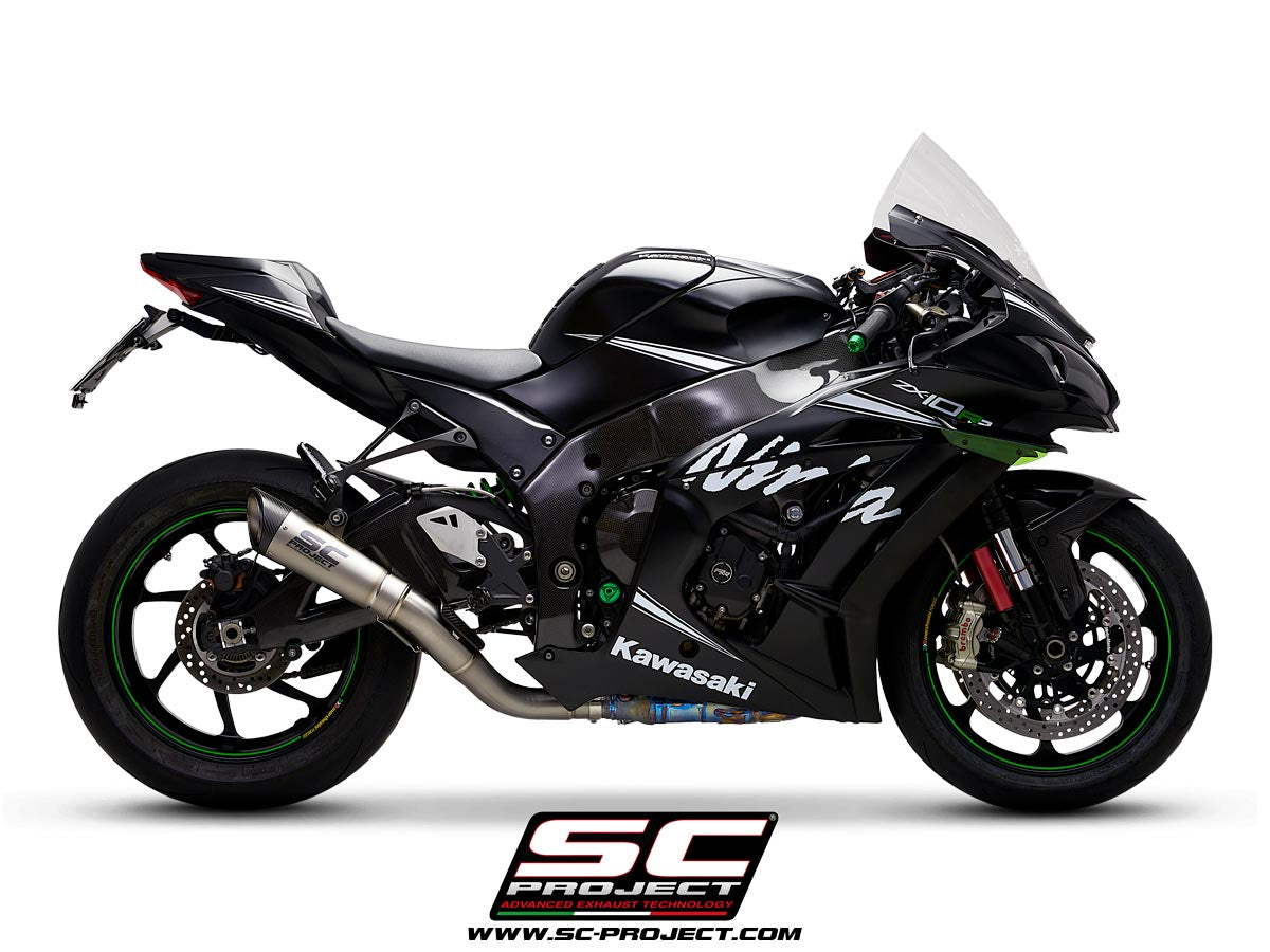Sc Project S1 Slip On Exhaust For Kawasaki Zx 10R 2016 20
