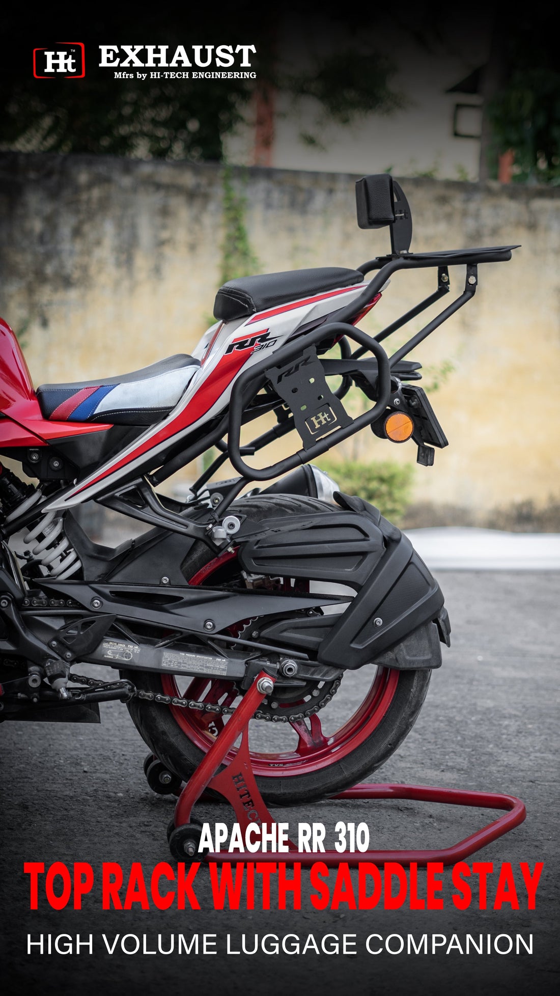Apache RR310 TOPRACK + SADDLESTAY / SB 1004
