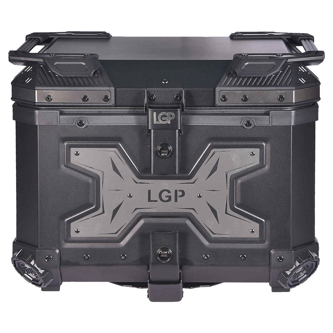 TOP BOX 45L BLACK TYPE X GRAY W/REST