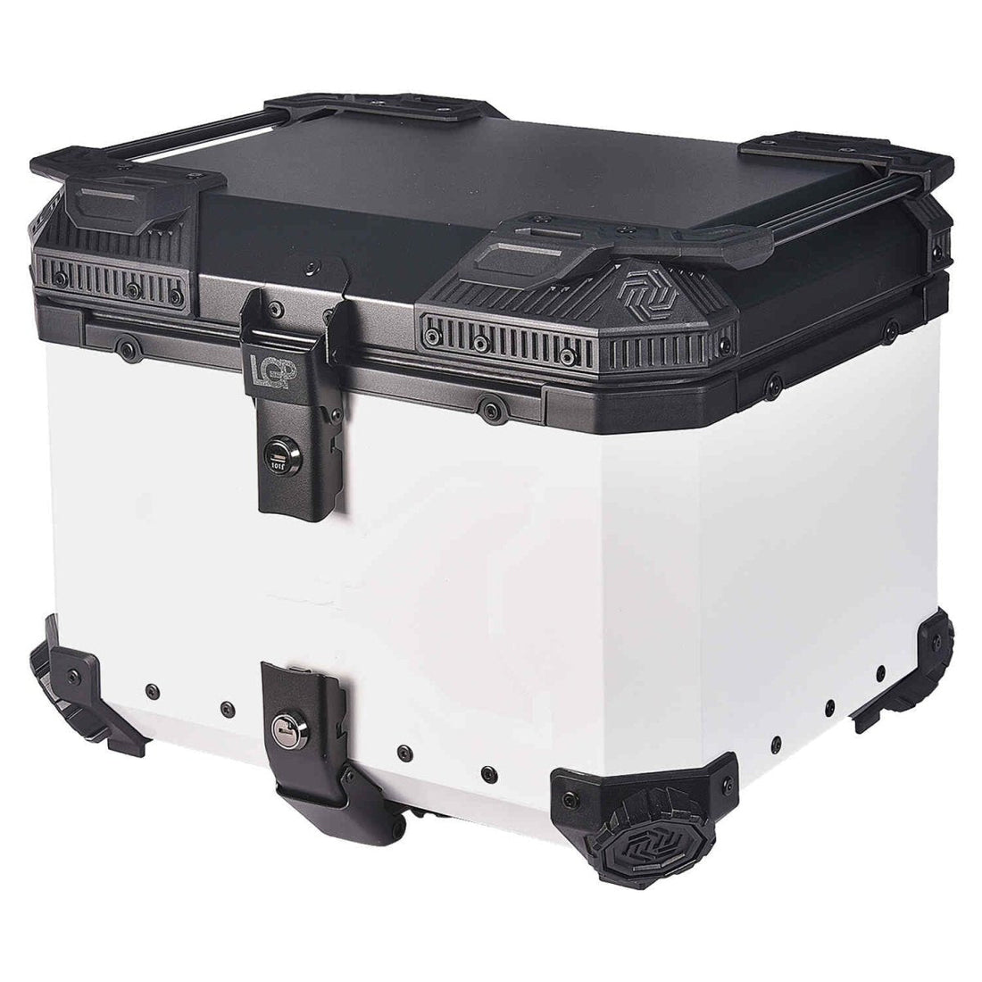 TOP BOX 45L WHITE TYPE X W/REST