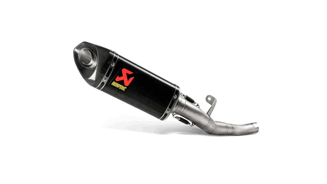 Akrapovic Carbon Fiber Slip-On Exhaust - Triumph Street Triple 765S R RS (2017 - 22)