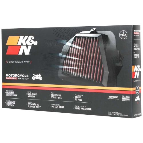 K&N Air Filter for DUCATI SCRAMBLER 1100 SPECIAL SPORT 2017 ONWARDS RACE MULTISRADA 950 RACE SPECIFIC MULTISTRADA 1260 / S / PIKES PEAK RACE SPECIFIC(DU-1112R) - Image 4