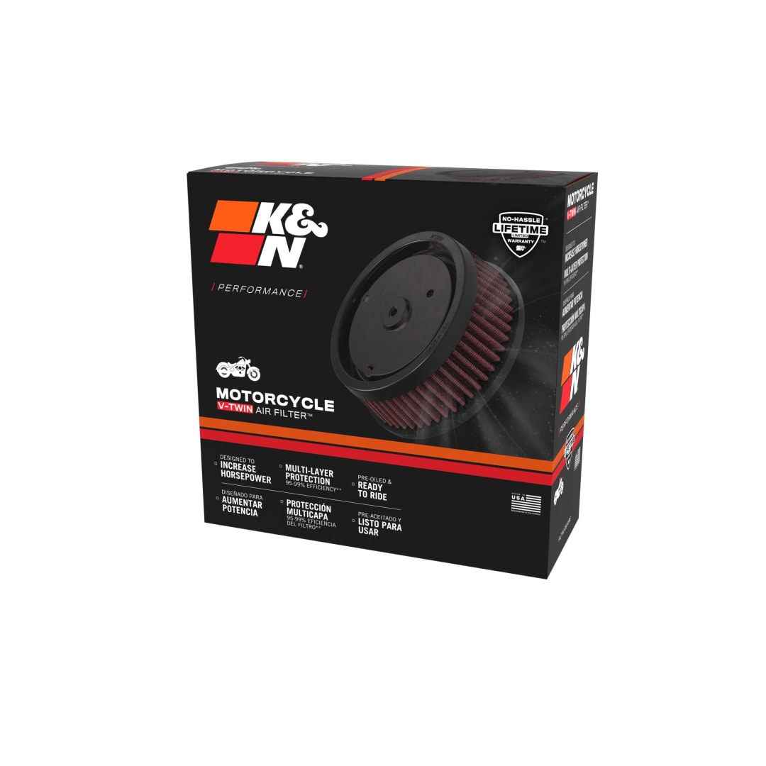 K&N Replacement Air Filter for Indian Scout 69 CI (PL-1115) - Image 5