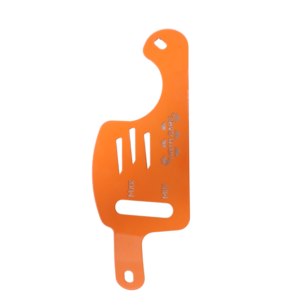 COOLANT OIL GUARD (ORANGE) FOR DUKE 390 GEN-3