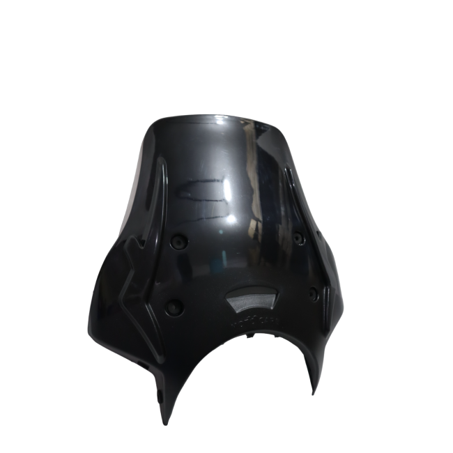 BLACK POLYCARBONATE VISOR FOR HUNTER 350 - Image 2