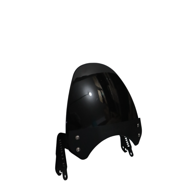 BLACK SMALL VISOR FOR HUNTER 350 - Image 2