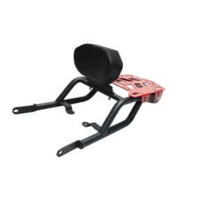 CNC CARRIER WITH PLATE AND BACKREST FOR HIMALAYAN - RED