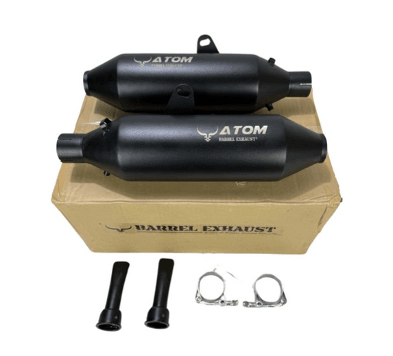 Barrel Atom for Interceptor 650/ GT 650 (Black) - Image 3