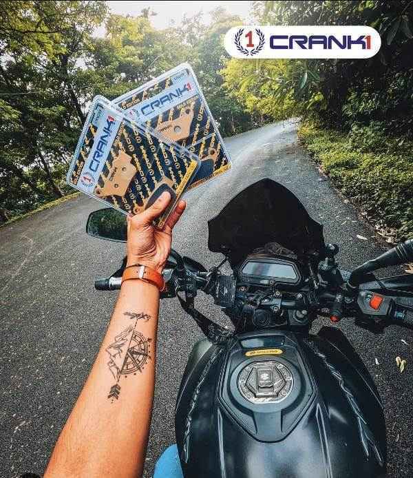 Crank1 Ceramic Brake Pads For Triumph Speed T4 - Front - CRM859 - Image 2