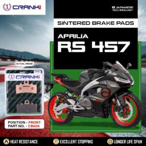 CRANK1 Brake pads Front For Aprilia RS 457-CB606