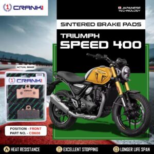 CRANK1 Brake pads Front Triumph Speed 400-CB606