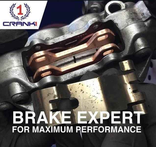 Crank 1 Ceramic Brake Pads For Benelli TNT 300 - Front- CRM269 - Image 4