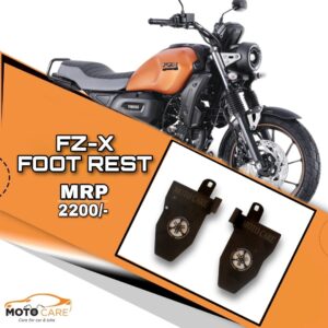 Moto Care Heavy Metal Foot Rest Compatible For Yamaha FZ-X (Set of 2)