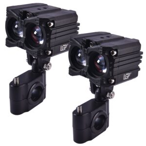 LGP Spotlight MK05 Dual Beam Motorcycle Light 80W 7000LM