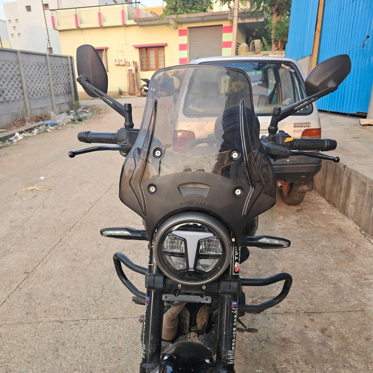 Polycarbonate Visor for TVS Ronin - Image 3