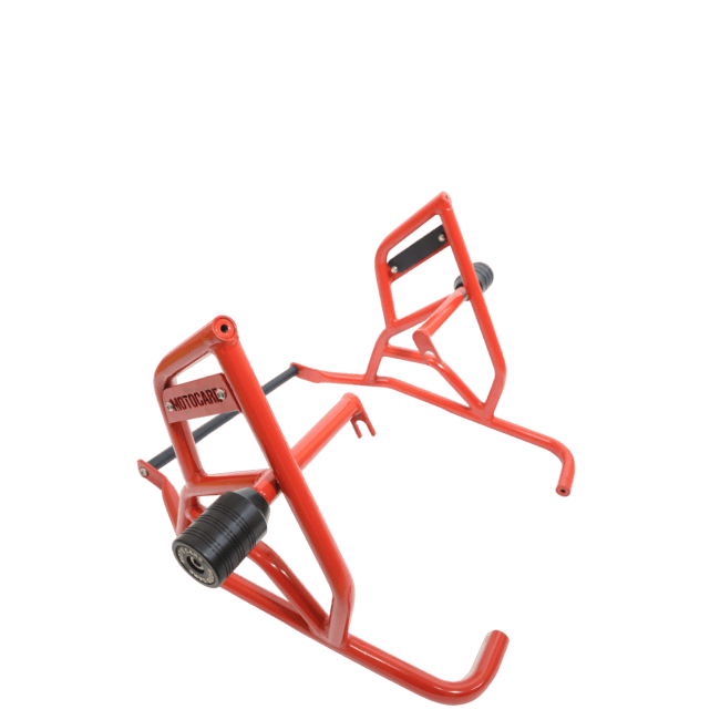 Royal Enfield Himalayan 411 - Motocare Dual Slider Crash Guard Type 2 with Plate - Image 8