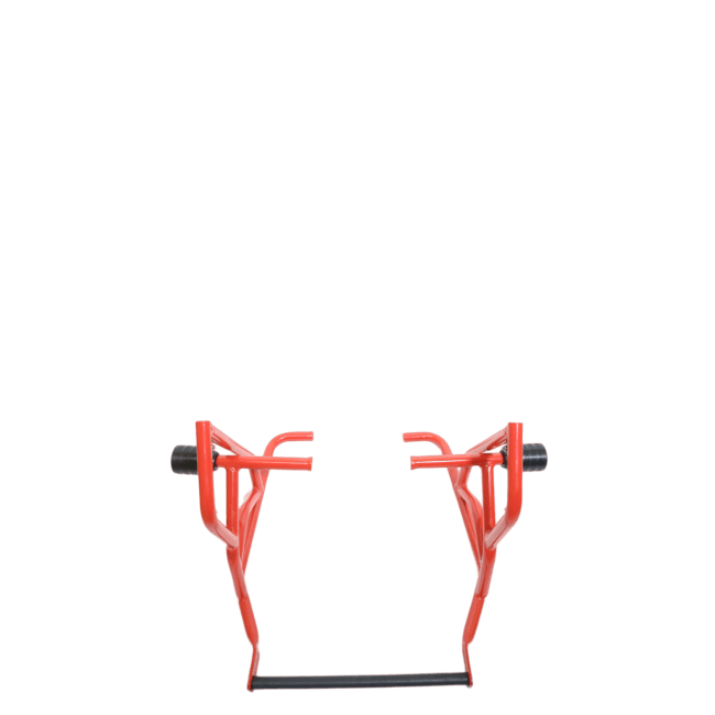 Royal Enfield Himalayan 411 - Motocare Dual Slider Crash Guard Type 2 with Plate - Image 9