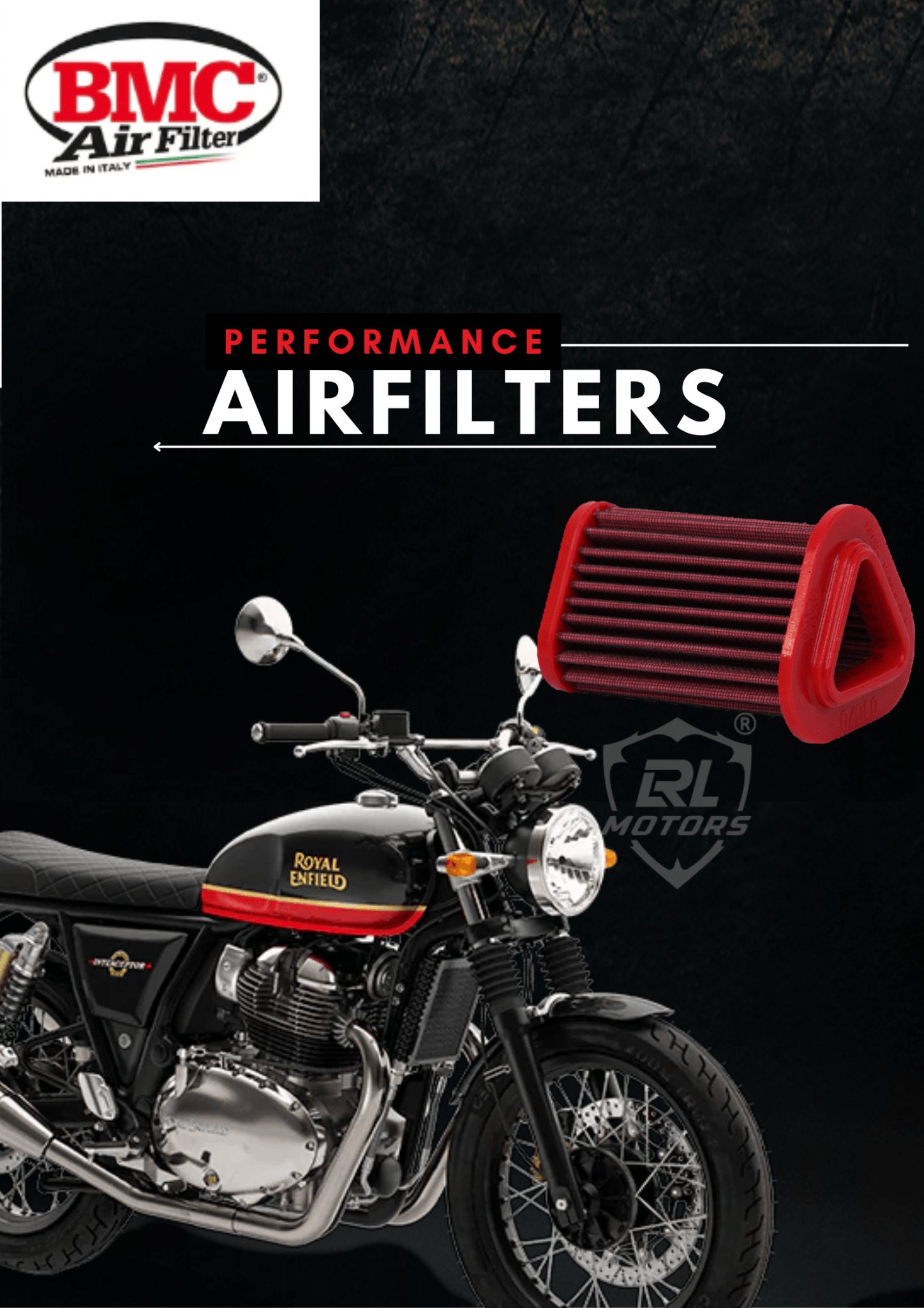 Royal Enfield Interceptor 650 / GT 650 BMC Air Filter - Image 2
